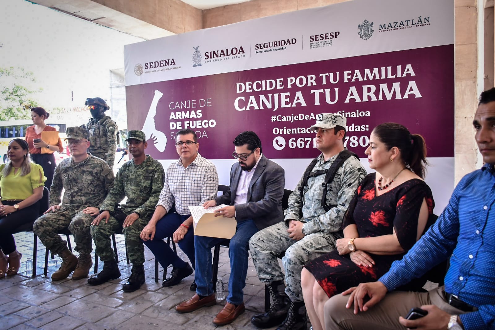 Evitemos accidentes Arranca en Mazatlán campaña de Canje de Armas