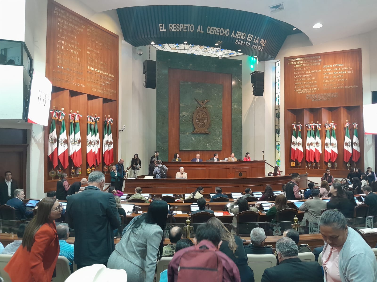 Rubén Rocha presenta Segundo Informe ante pleno del Congreso de Sinaloa ...
