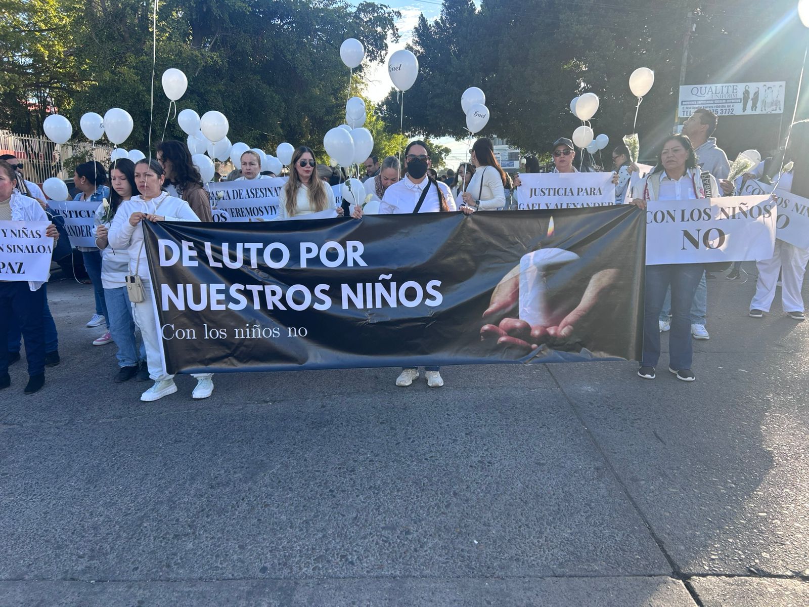 Unido Culiacán en marcha para pedir justicia por Alexander y Gael -  Noticias de Sinaloa