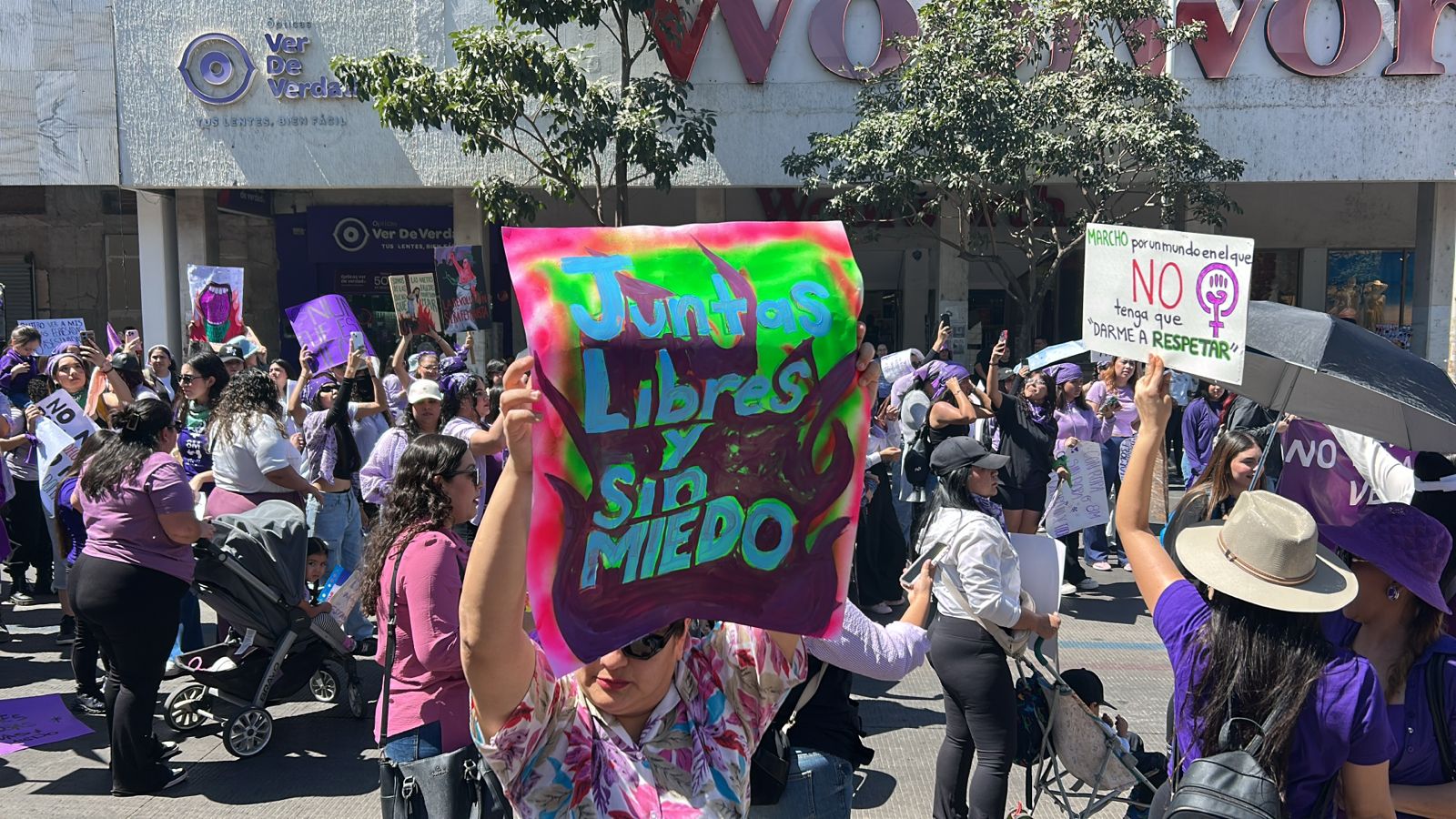 Marchan mujeres en Culiacán este 8M: piden justicia y alto la a ...