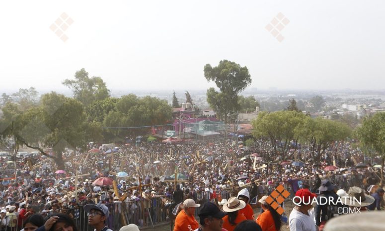 Acompañan un millón 400 mil a Pasión de Cristo con saldo blanco en CDMX
