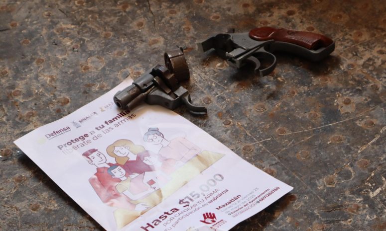 Activan Desarme Voluntario en el sur de Sinaloa