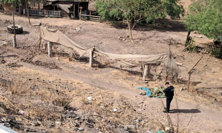 Asesinan a balazos a un hombre en el poblado Los Becos de Culiacán