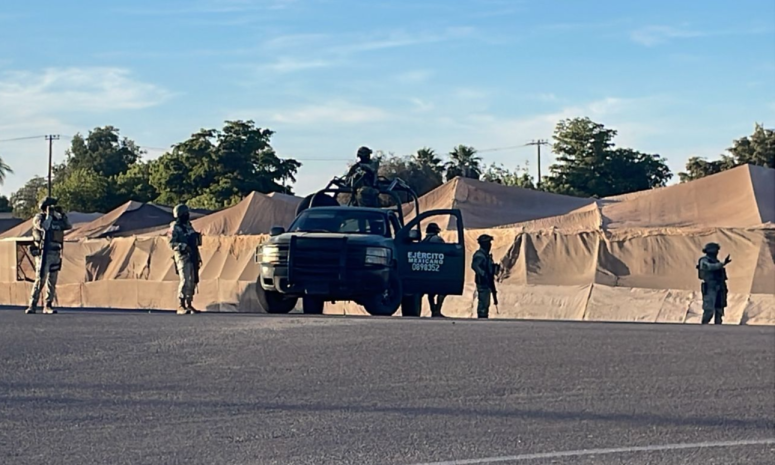 Deja 3 civiles muertos y 4 militares heridos enfrentamiento en Navolato