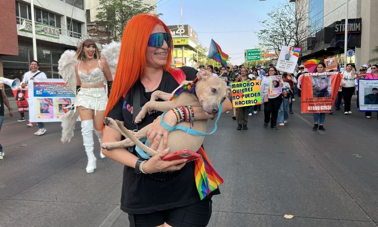 Marchan miles en el Pride Culiacán 2025 para exigir paz, amor y respeto