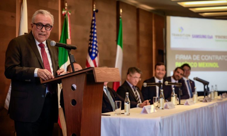 Afirma Rubén Rocha que Mexinol da prestigio y confianza en inversiones