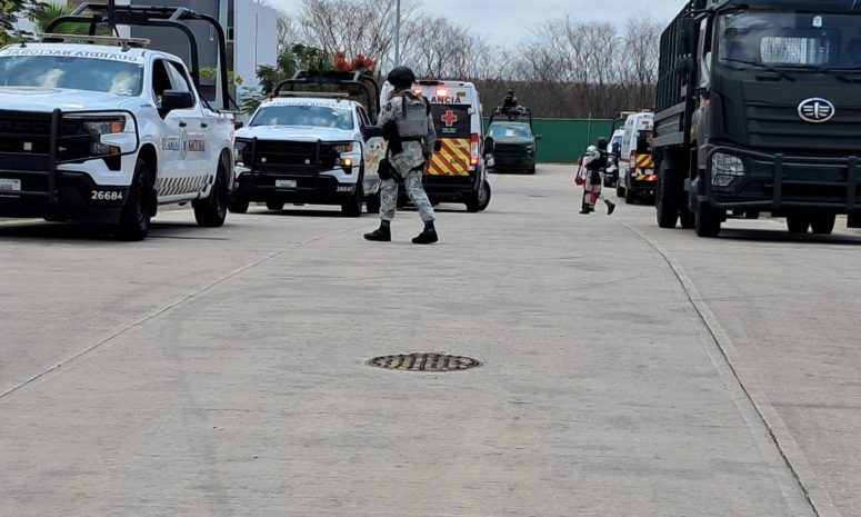 Realizan operativo militar en Benevento, al oriente de Culiacán