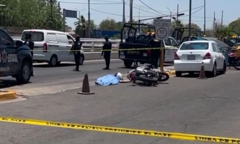 Motociclista es asesinado frente a la Uadeo en Culiacán