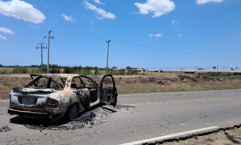Bloqueos y 4 militares lesionados dejan hechos violentos en Navolato