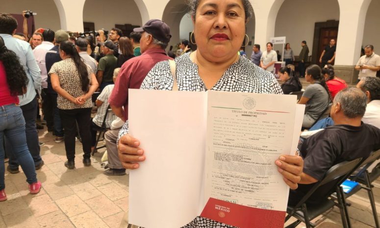 Lidera a nivel nacional Sinaloa en entrega de escrituras