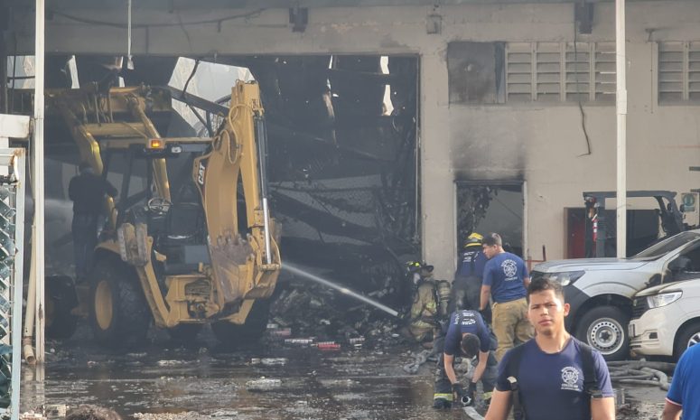Controlado en su totalidad incendio ocurrido en el Alto Bachigualato