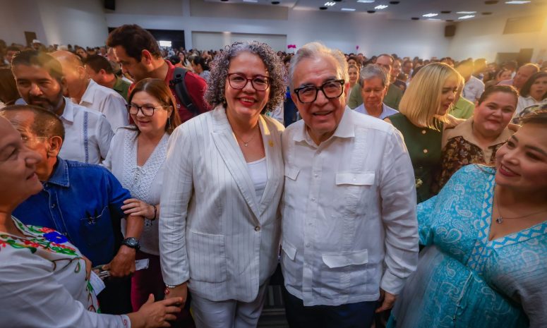 Mejorando educación y salud es como combatimos la pobreza: Rubén Rocha