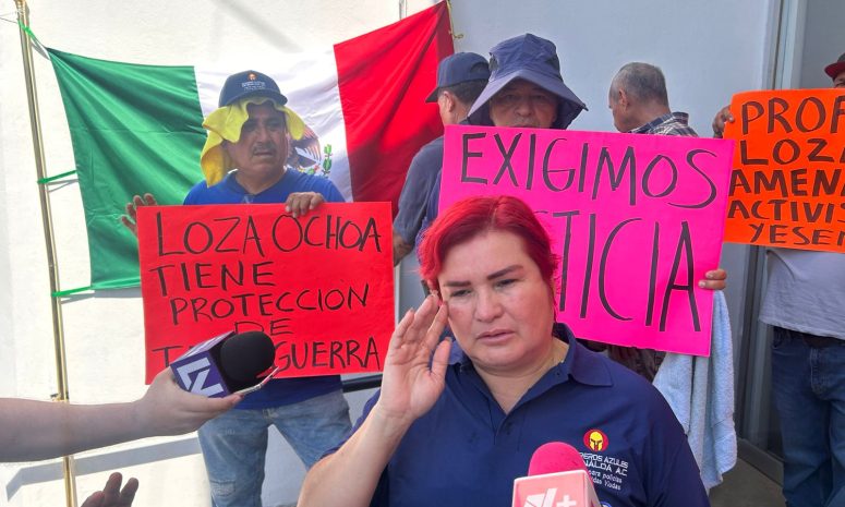 Inicia huelga de hambre Yesenia Rojo frente a la CEDH Sinaloa