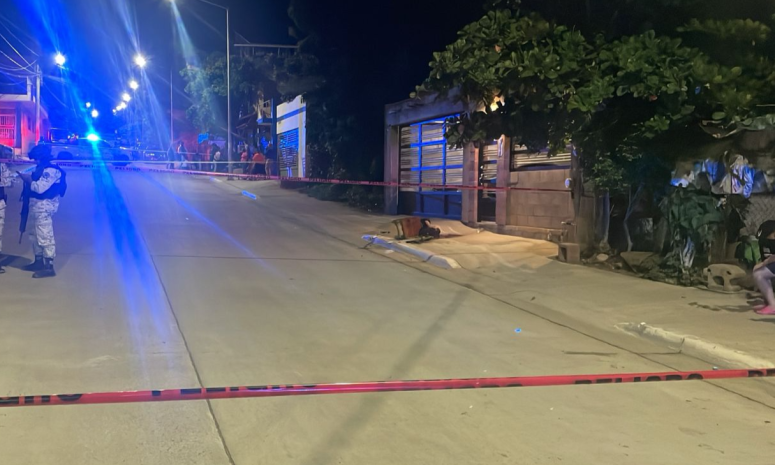 Matan a un hombre mientras descansaba afuera de una casa en Culiacán