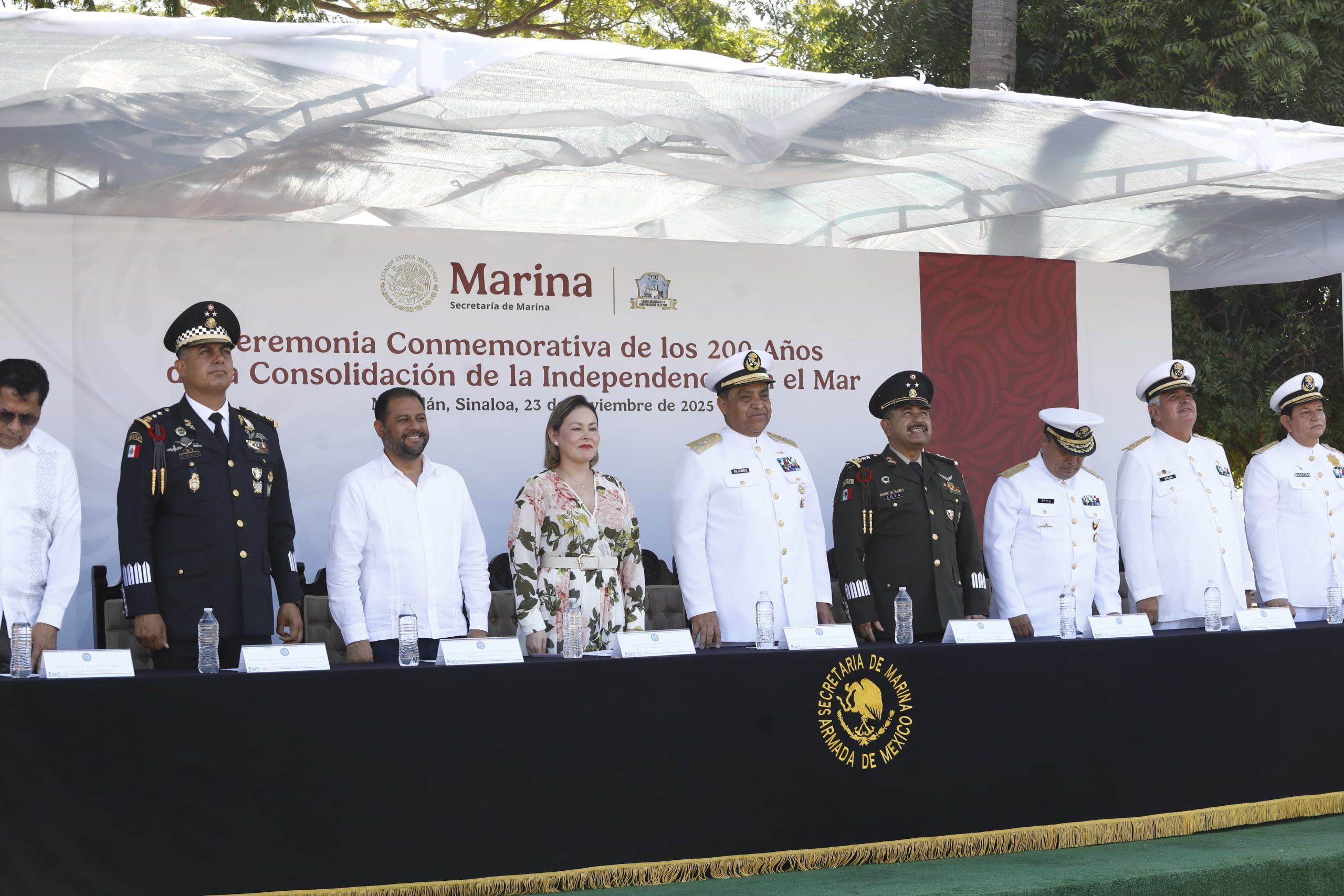 Celebran bicentenario de consolidación de la independencia en el mar ...
