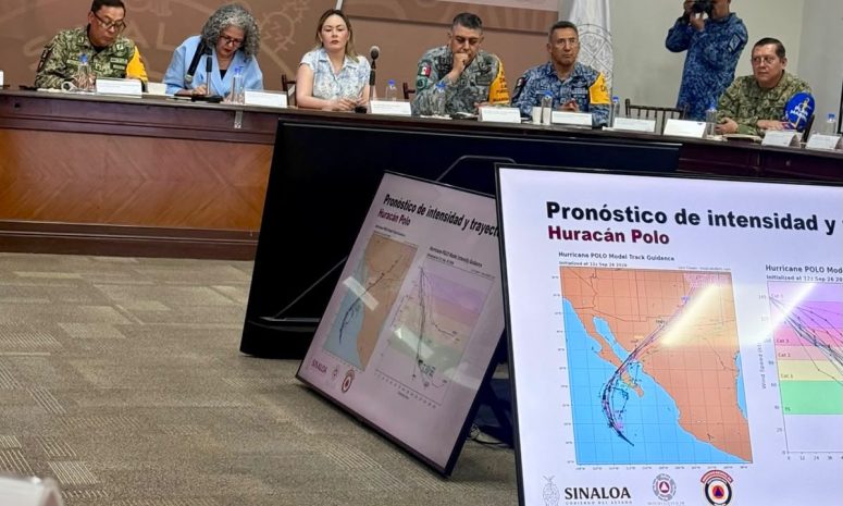Mantienen monitoreo de huracán Polo en Mazaltán