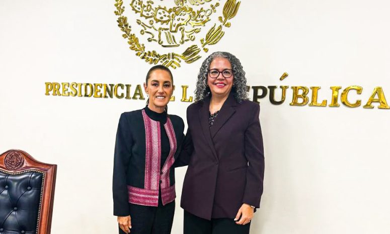 Se reunió Graciela Domínguez con la presidenta Claudia Sheinbaum