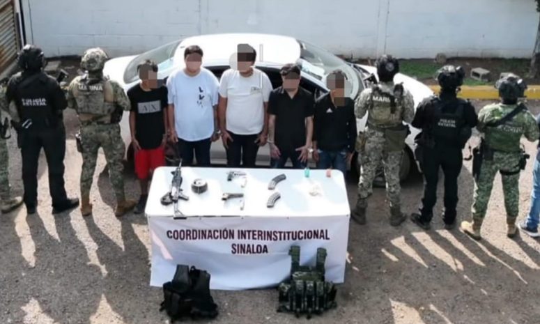 Confirmado por SSPE: 5 detenidos tras operativo en Aguaruto; uno era menor