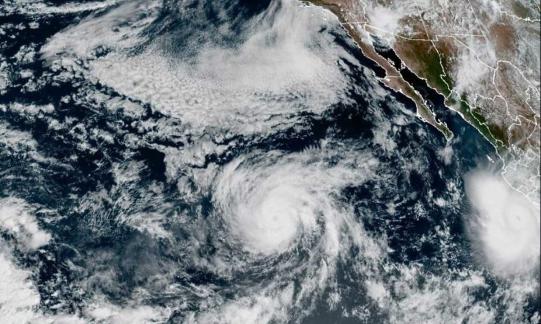 Huracán Polo se debilita en el Pacífico