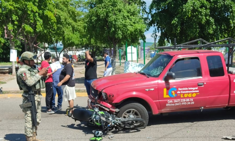 Accidentes en moto, tercera causa de urgencias pediátricas en Sinaloa