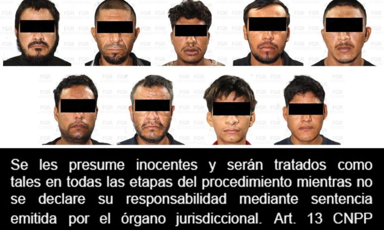 Procesan a 11 por posesión de armas y narcóticos en Escuinapa