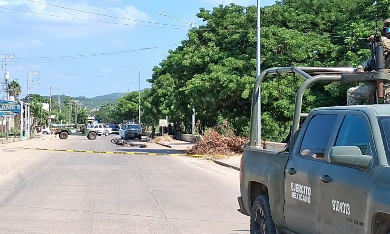Asesinan a balazos a otro motociclista en fraccionamiento de Mazatlán