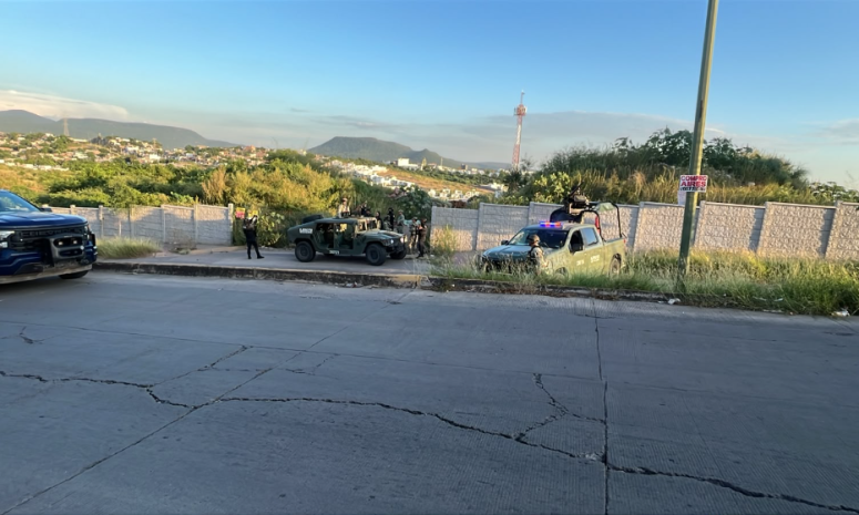 Localizan a persona envuelta en una cobija en Culiacán